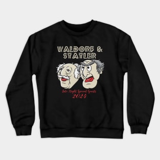 Statler and Waldorf late night special guest 2024 Crewneck Sweatshirt